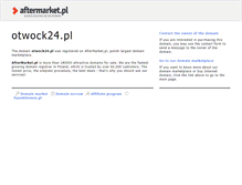 Tablet Screenshot of otwock24.pl